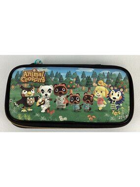 Animal Crossing Nintendo Switch Deluxe Game Traveler Carry Case Display Stand